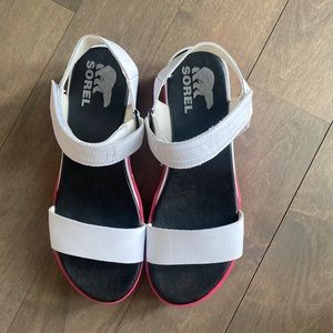 Sorel wedge sandals